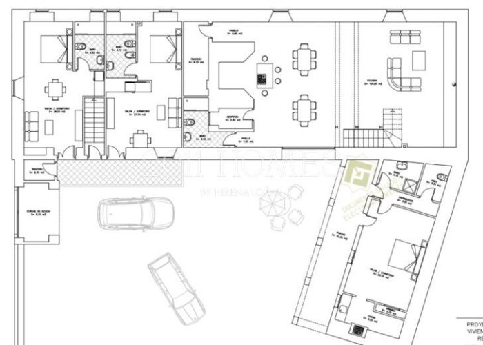 Projection-groundfloor